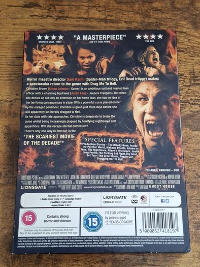 "Drag Me to Hell" (2009) DVD - free standard postage