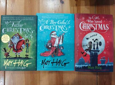 Matt Haigh 3 books Christmas