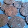 1917 Copper Pennies For Sale. Image 3