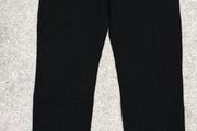 Mango Suit Black Seamed Leggings / Trousers - Size Medium (UK 10)