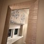 Gold fill length wall mirror Image 3