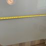 tempered glass extendable  table, driftwood colour base Image 7