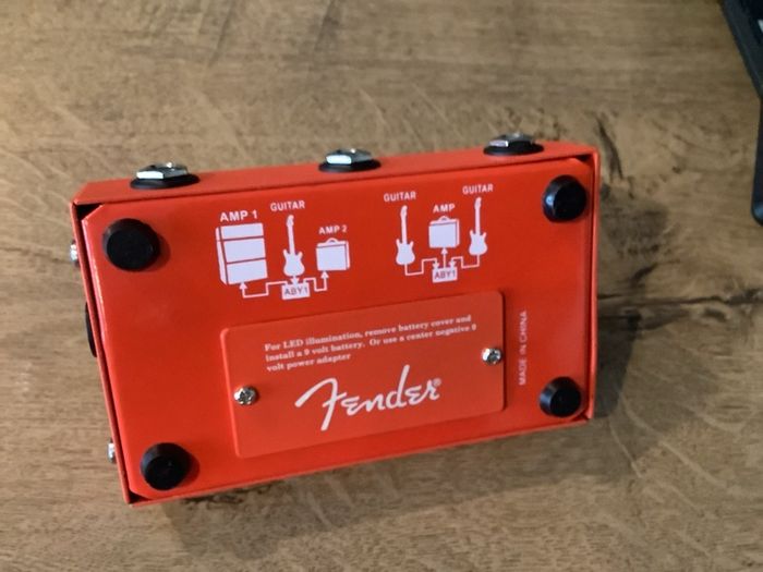 Fender ABY Footswitch pedal