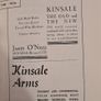 Kinsale Historical Journal 1988 By Kinsale Heritage Society. VINTAGE FIRST EDITION. Paperback In Good Condition. Image 8