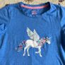 Girls T-shirt unicorn 8-10 yo Image 2