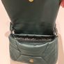 Liu-Jo designer Forest green quilted cross body bag Image 7