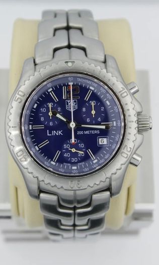 TAG Heuer LINK "Jason Bourne" chrono - Mens Wristwatch