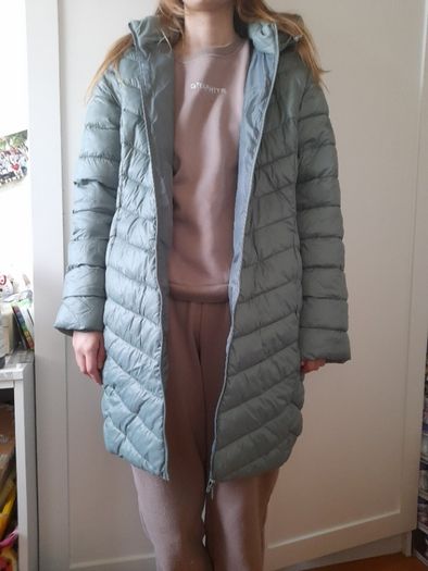 Green jacket, long