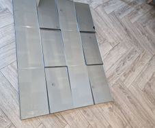 Checkered effect Mirror