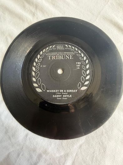 Curated Job Lot of 54 Vintage 7" Vinyl Records - ALL Pressed in Ireland (John Lennon, Pink Floyd, The Kinks)