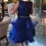 Confirmation Dress Royal Blue Size 10 Image 2