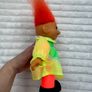 Unbranded Troll Doll in rain coat approx. 32cm. (with the hair) Used Please see picture Image 6
