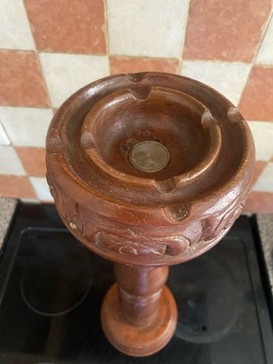 Vintage Wooden Ashtray