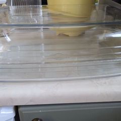 Large Glass Oven Dish with Lid (Pyrex Style)