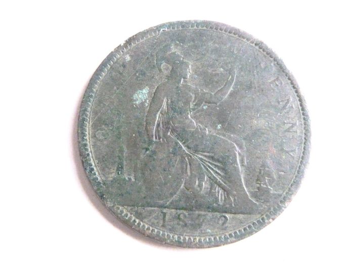 1872 penny
