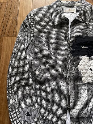 Ladies Auantagarde Patchwork quilted trendy jacket 12 size