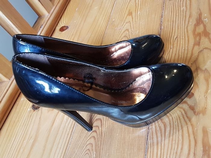 Size 5 Black Patent High Heels