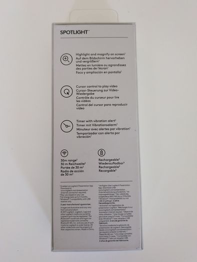 Logitech Spotlight Presentation Remote