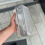 Knightsbridge IP65 Bulkhead Lamp Holder with Clear Prismatic Diffuser and Aluminium Base, E27, 100 W, White Image 2
