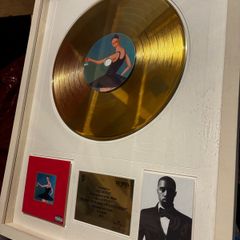Kanye West Gold Disc