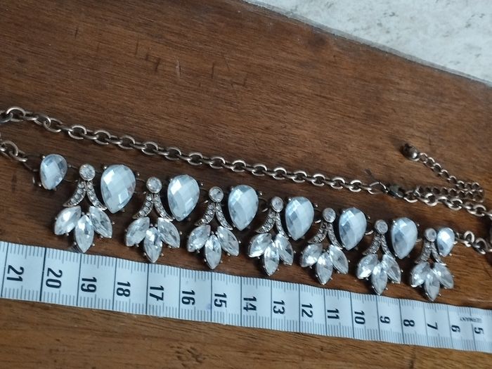 Vintage Crystal Choker Necklace.