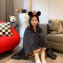 Brand New Girls' Hooded Poncho Soft Scarf Blanket Cape - Microfiber Winter Warm Image 3