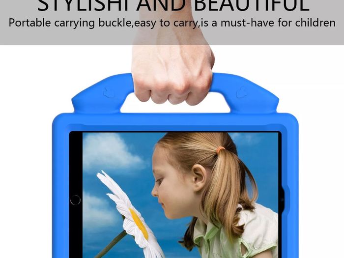 For Apple iPad Mini 1 / 2 / 3 Kids Friendly Case Shockproof Cover With Thumbs Up - Blue