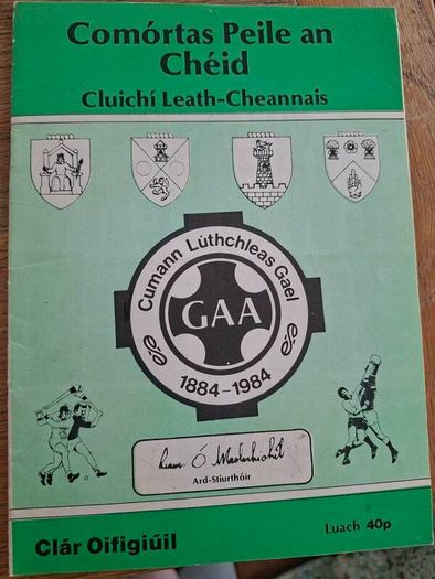 Gaa Centenary Cup 1984 Semi Finals