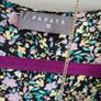 PAPAYA black floral floaty dress Sz 16UK (Fit 12-16UK) Image 2