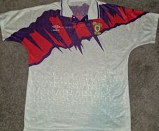 Scotland 1991 away football jersey
