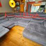 Sofa. Corner , L-Shape with recliners. Image 10