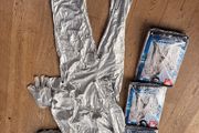 Silver space costume 15euro each