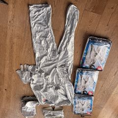 Silver space costume 15euro each