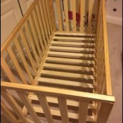 baby cot wirh mattress