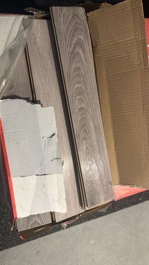 Herringbone seatle grey wood flooring