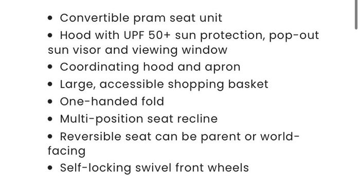 ickle bubba Pram