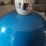 Small table lamp..blue ceramic. Not working. Image 2