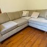 Light grey corner couch Image 9
