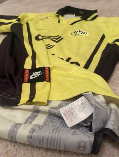 Borussia Dortmund BVB Vintage Nike 1996 jersey