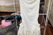 off white mini dress size S