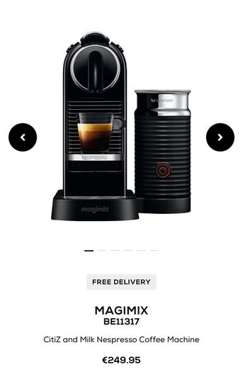 Magimix Nespresso Citiz&Milk Coffee Machine