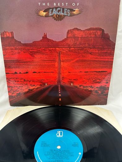 Eagles Best Of Eagles LP 1985 Irish Double Dip Pressing A3/B3 Alsdorf EKT 5