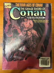 Comic: 'The Savage Sword Of Conan The Barbarian' no. 227