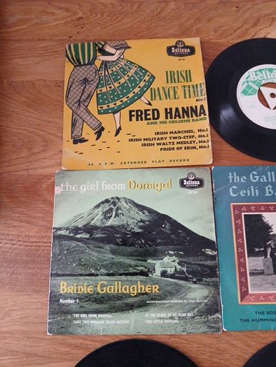Ceili Band 7" lot Trad