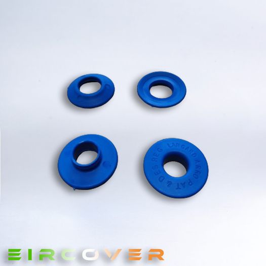 Blue plastic eyelets  12mm - pack of 10