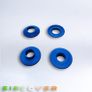 White Plastic Eyelets 12mm  pack of 10 Image 5