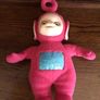 Vintage  Red Teletubbie Po W Sleepy eyes Image 3