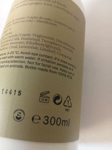 Max Benjamin Lemongrass & Ginger Natural Hand and Body Wash & Lotion 300ml