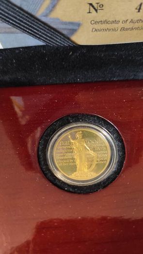 Gold coin 100th Anniversary