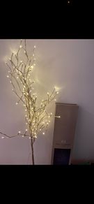 Christmas tree pre lit 1.8 m 144 warm light led lights Paul Costelloe